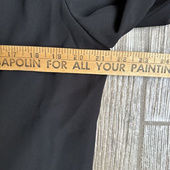 WAYF Jordan Shane Blazer Womens L Black Long Ostrich Feathers Button Oversized - Picture 7 of 9